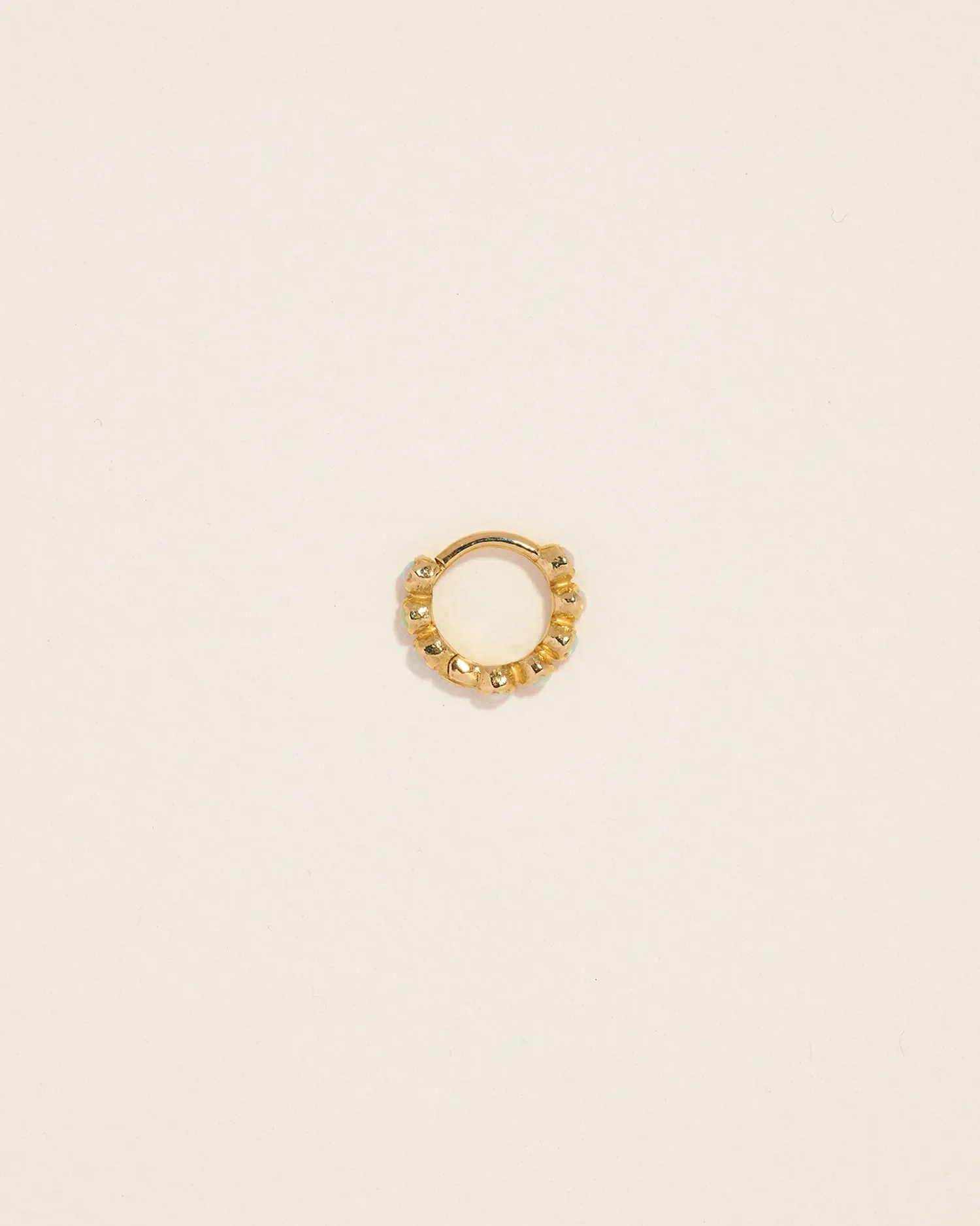 6mm Molten Eternity Huggie - Image 6