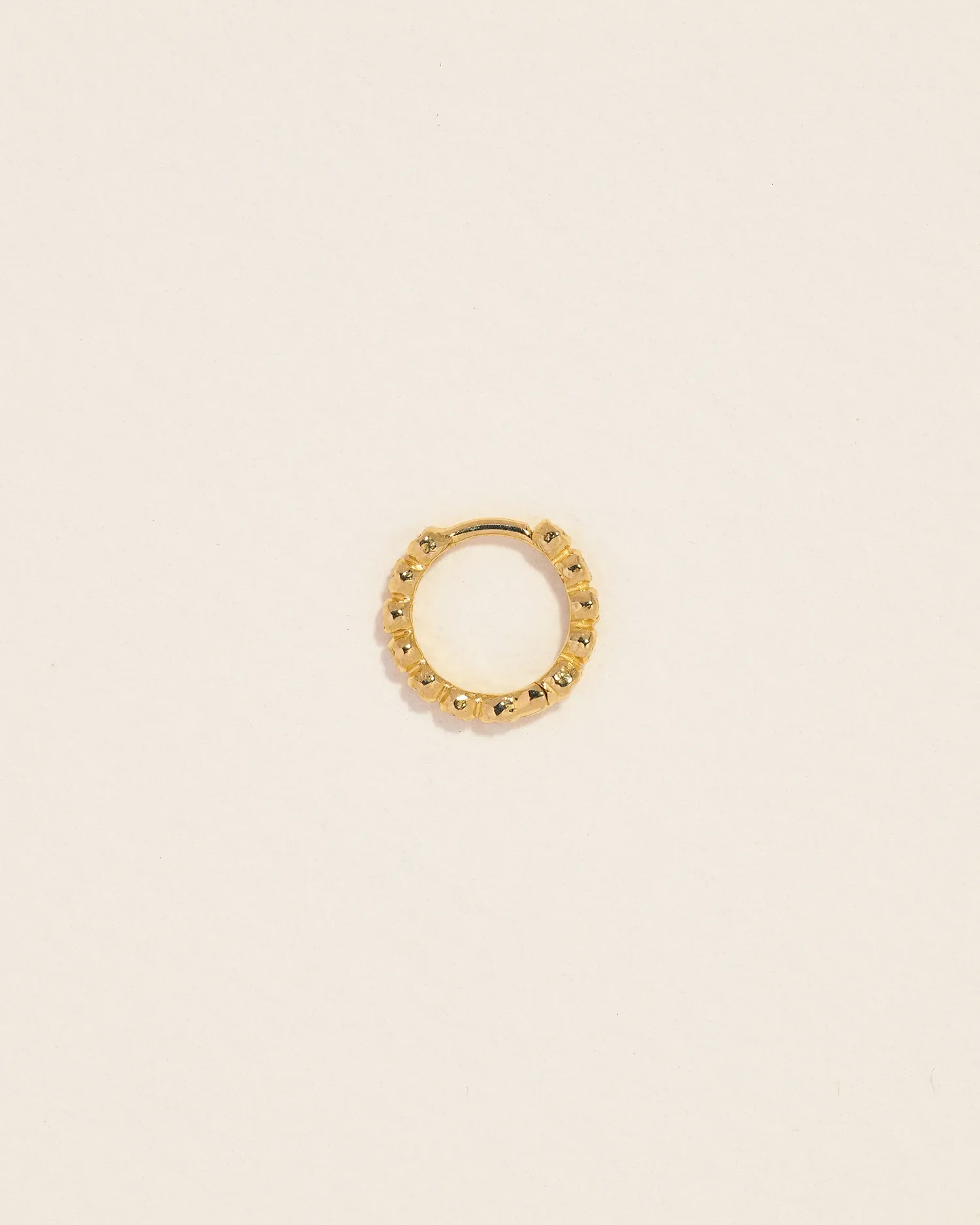 8mm Molten Eternity Huggie - Image 6