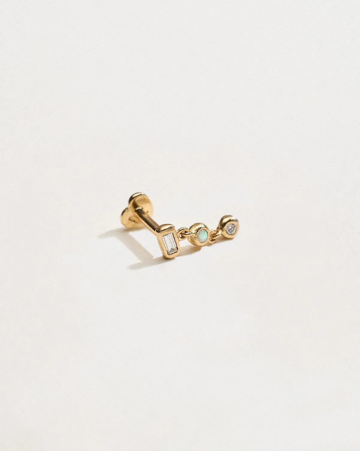 Baguette Dot Stud - Image 2