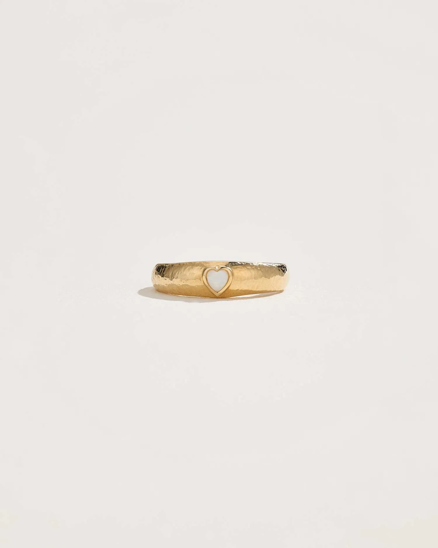 Bezel Heart Ring - Image 9