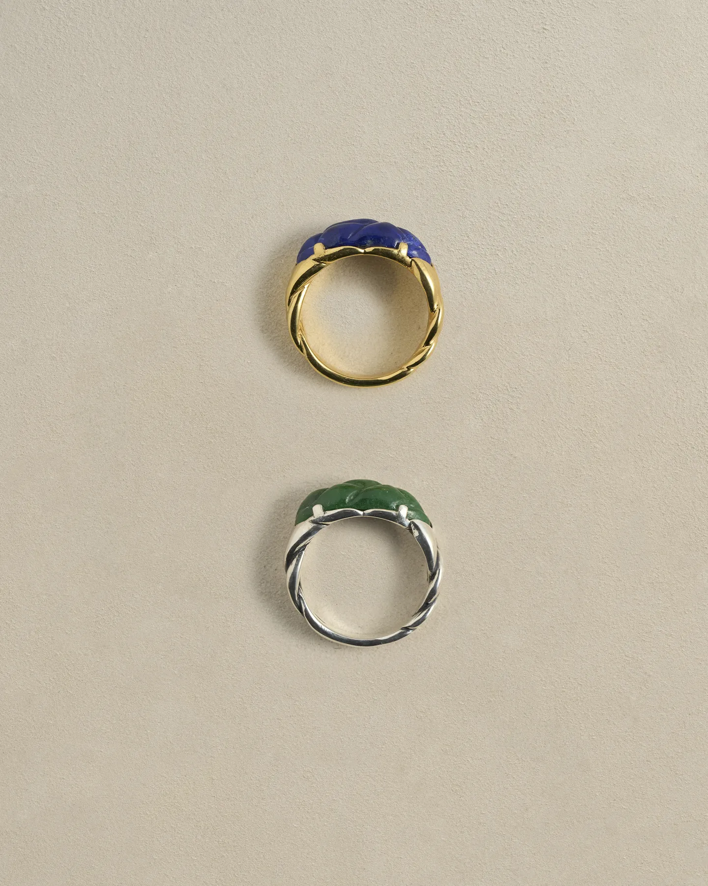 Braided Stone Ring - Image 4