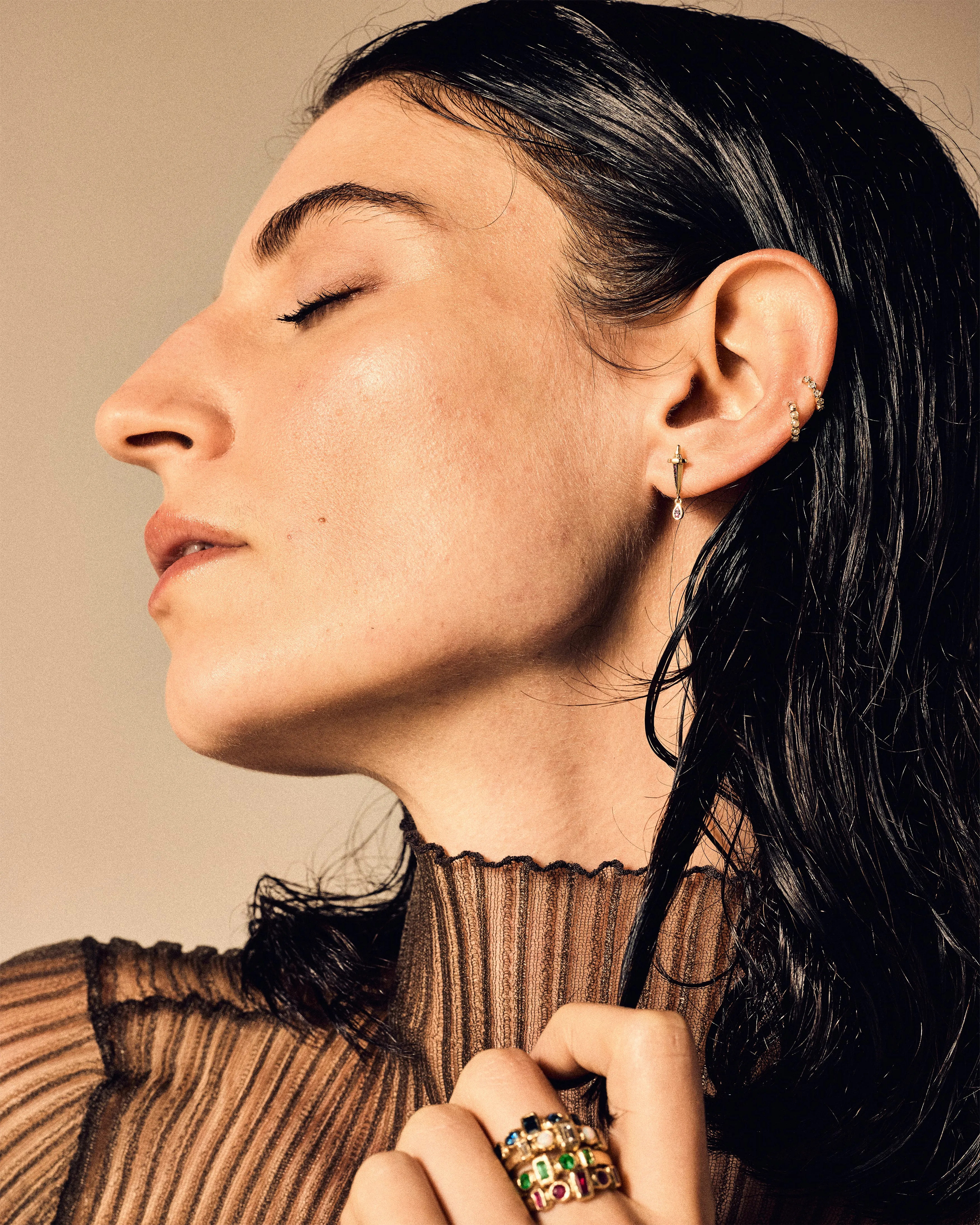 Dagger Drop Stud - Image 5
