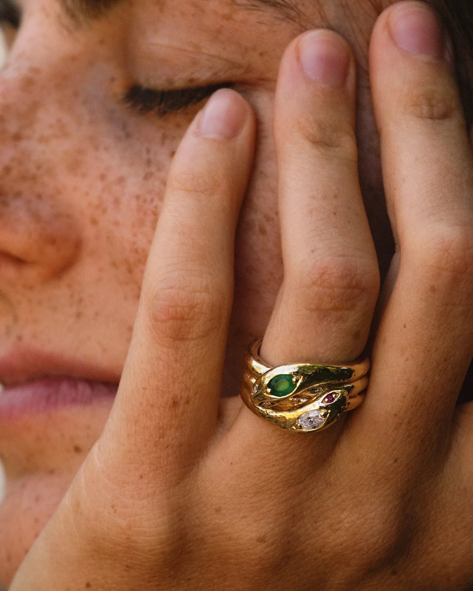 Double Serpente Ring - Image 3