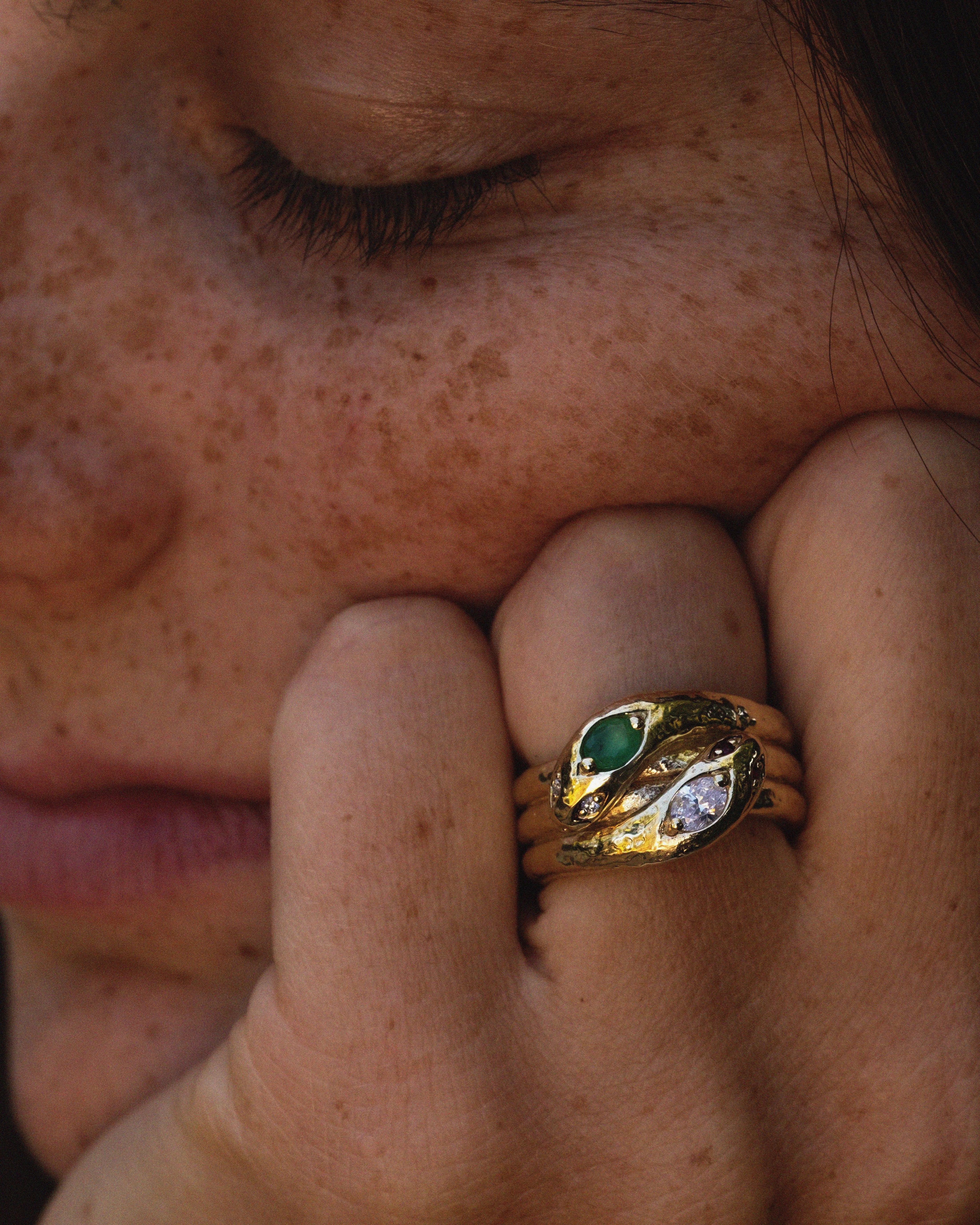 Double Serpente Ring - Image 5
