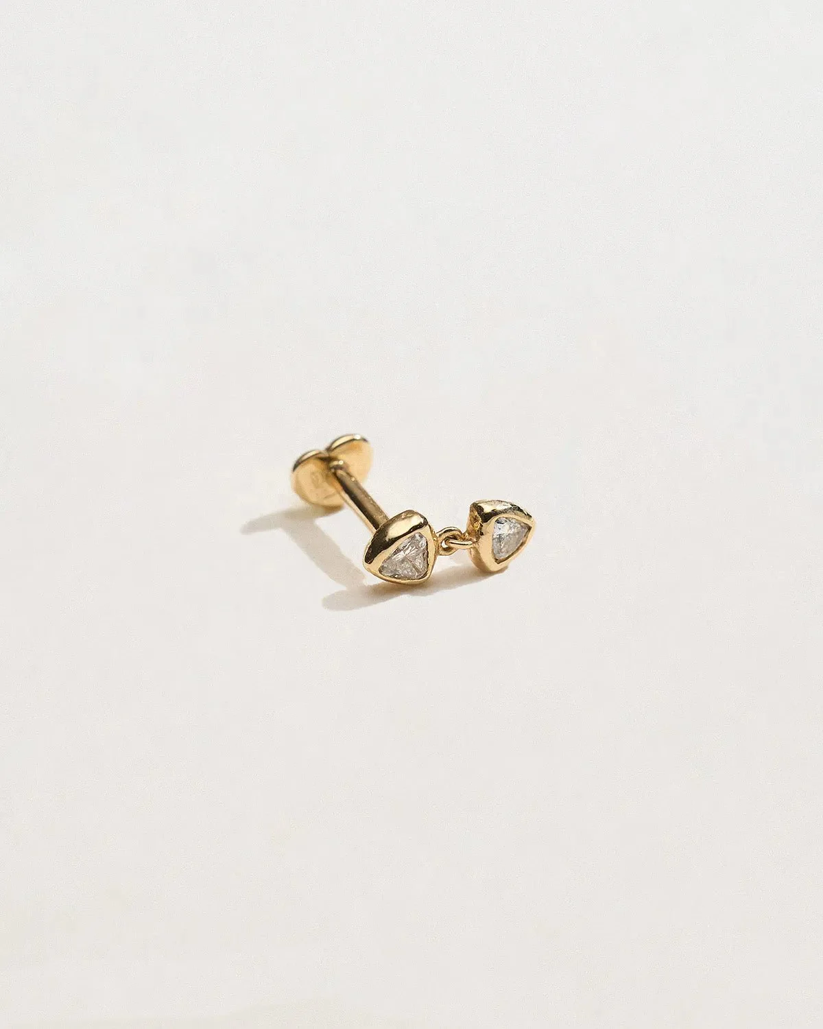 Duo Triangle Stud - Image 2