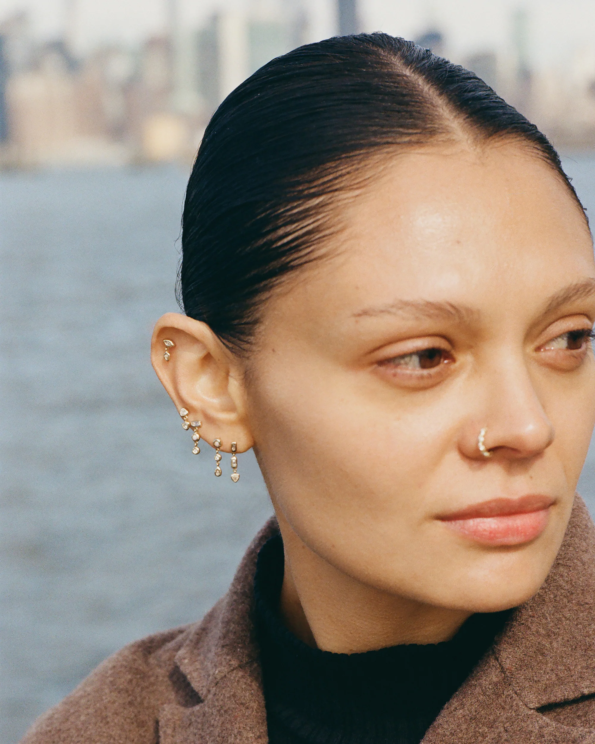 Duo Triangle Stud - Image 6