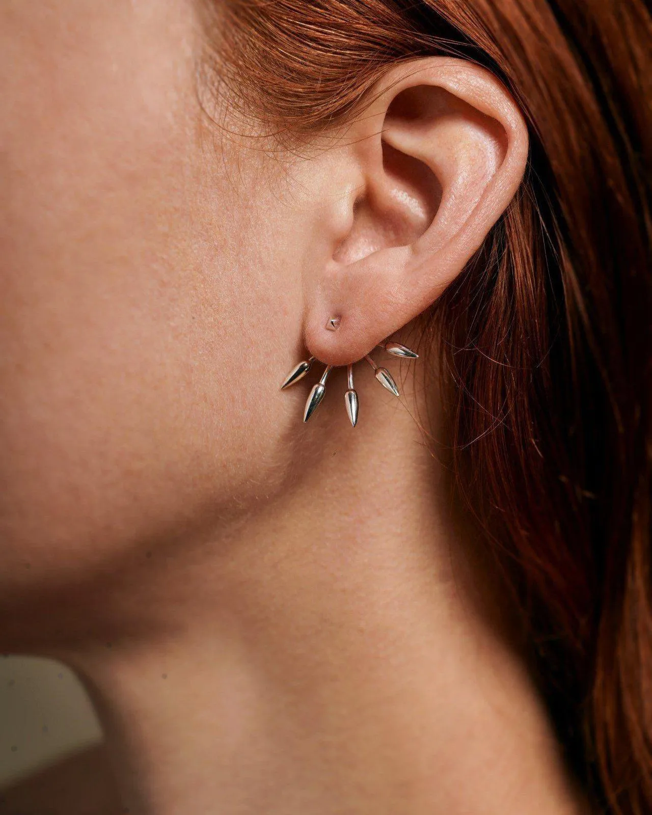 Five Spike Earrings - Image 3