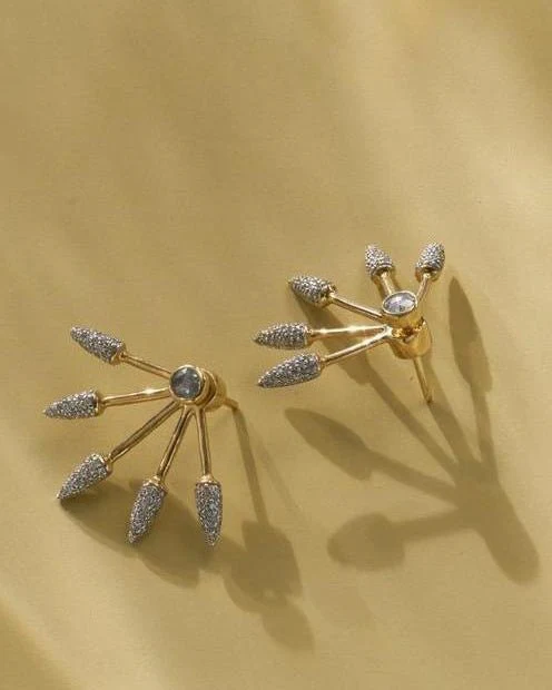 Five Spike Earrings - Image 2