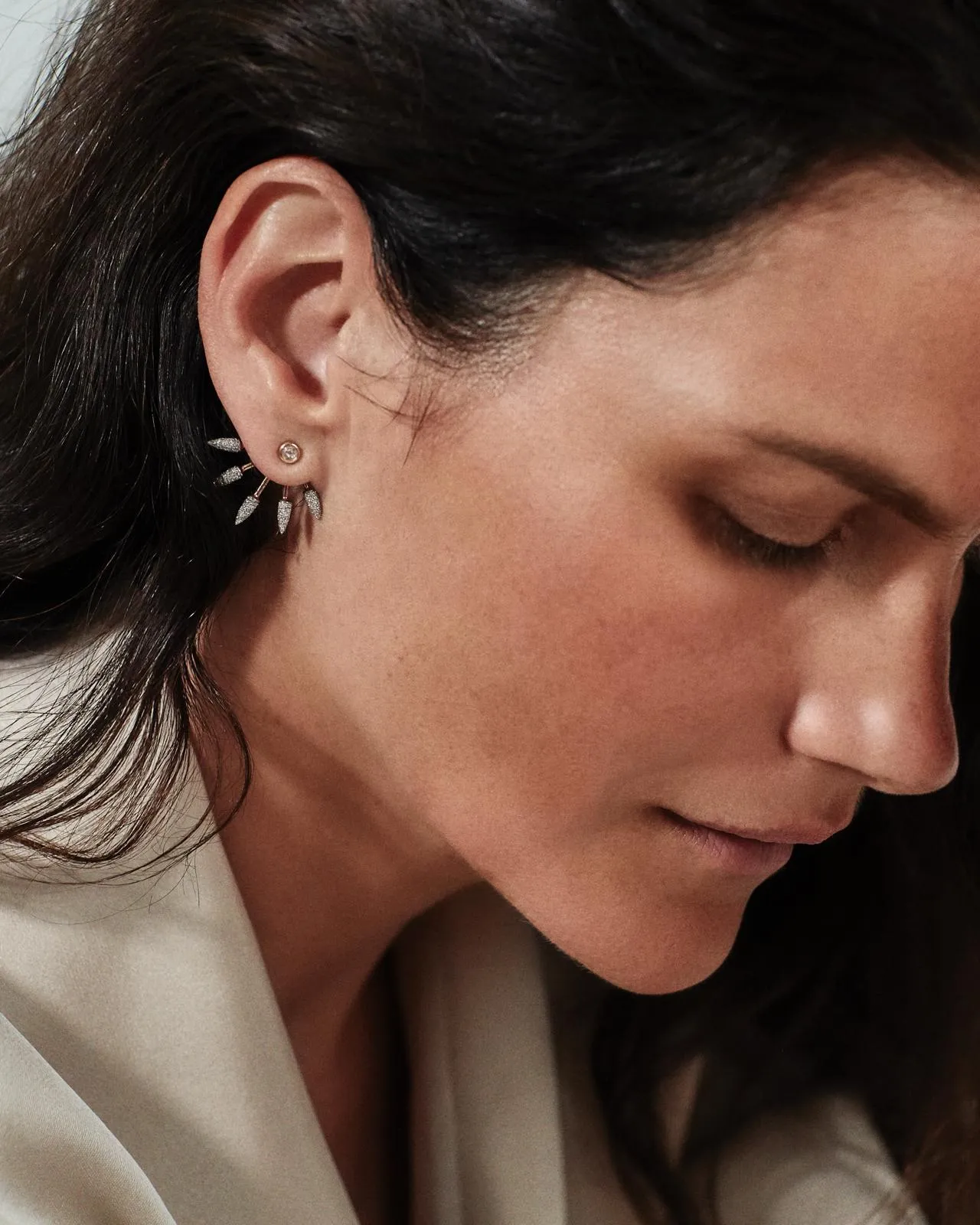 Five Spike Earrings - Image 4