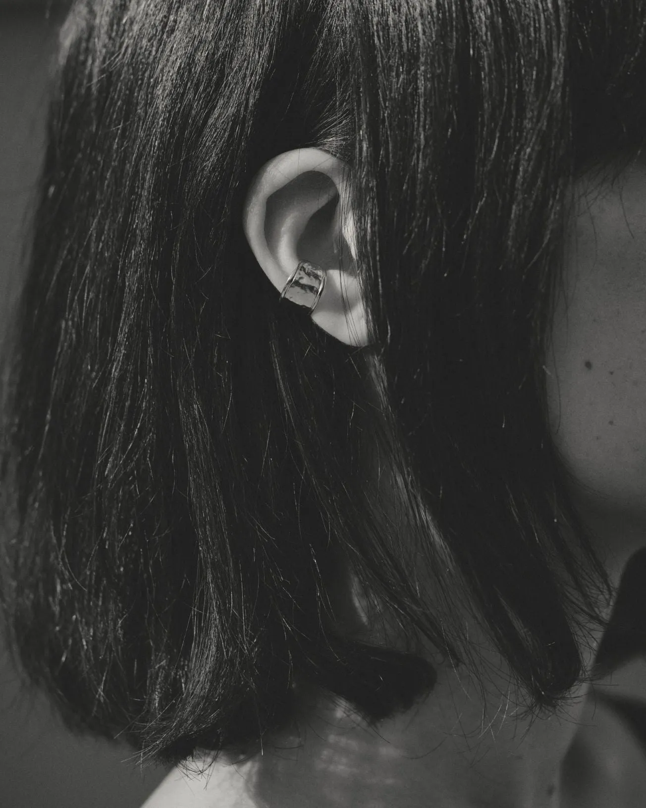 Hammered Ear Cuff - Image 2
