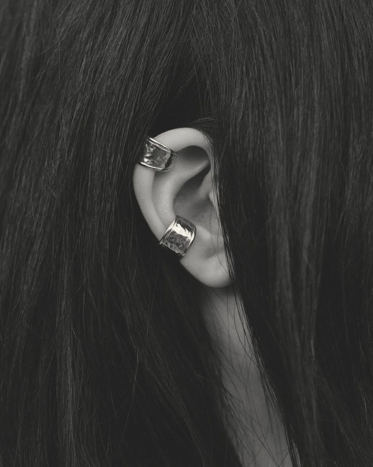 Hammered Ear Cuff - Image 3