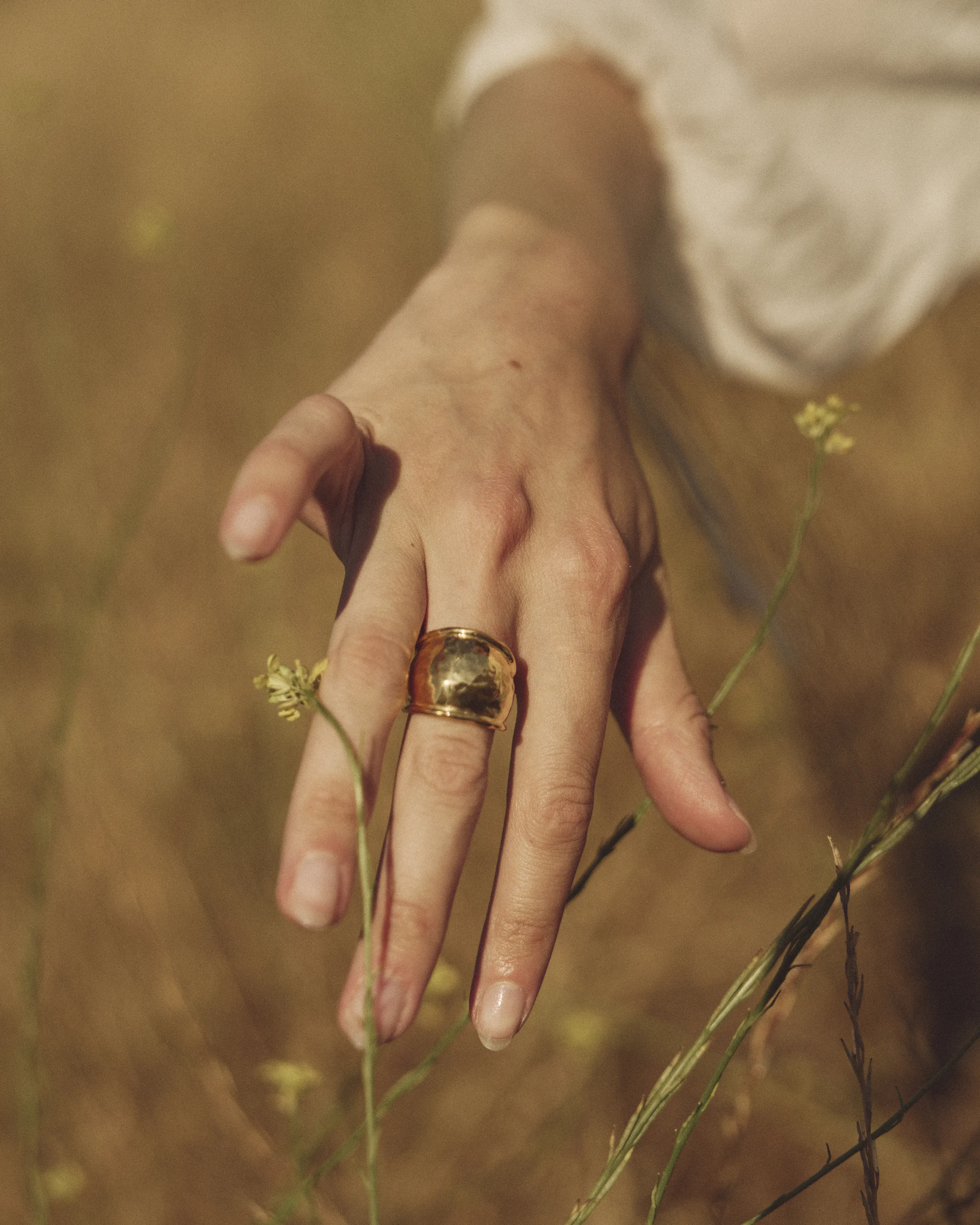 Hammered Radius Ring - Image 2