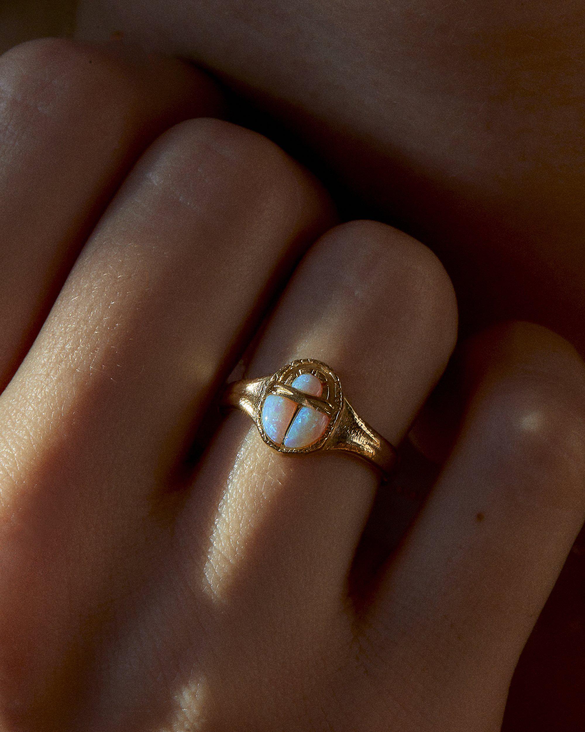 Inlay Scarab Ring - Image 3