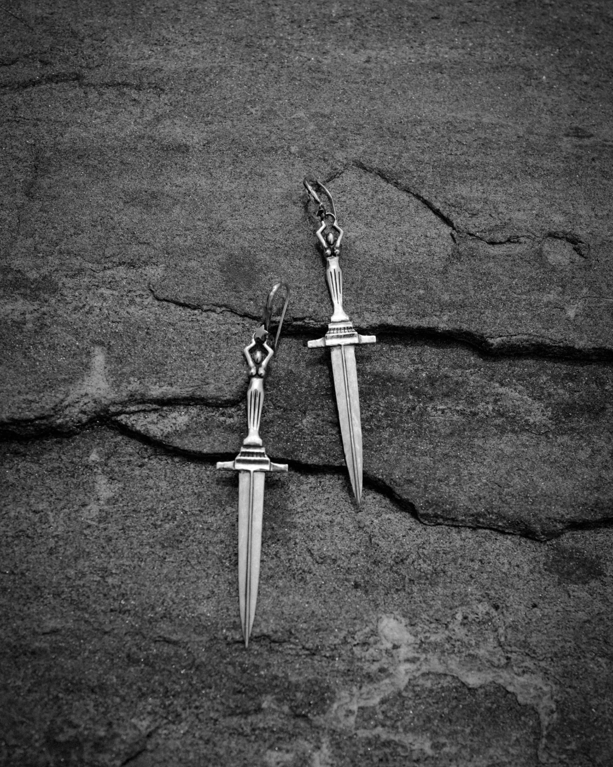 Large Dagger Earrings - Image 5