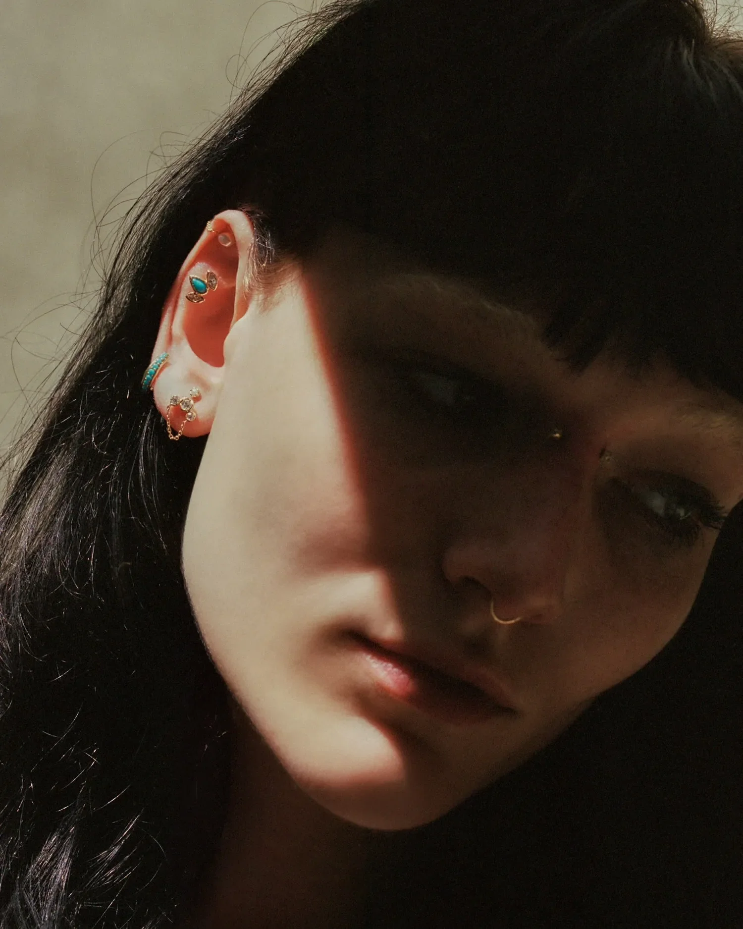 Marquise Pear Stud - Image 3