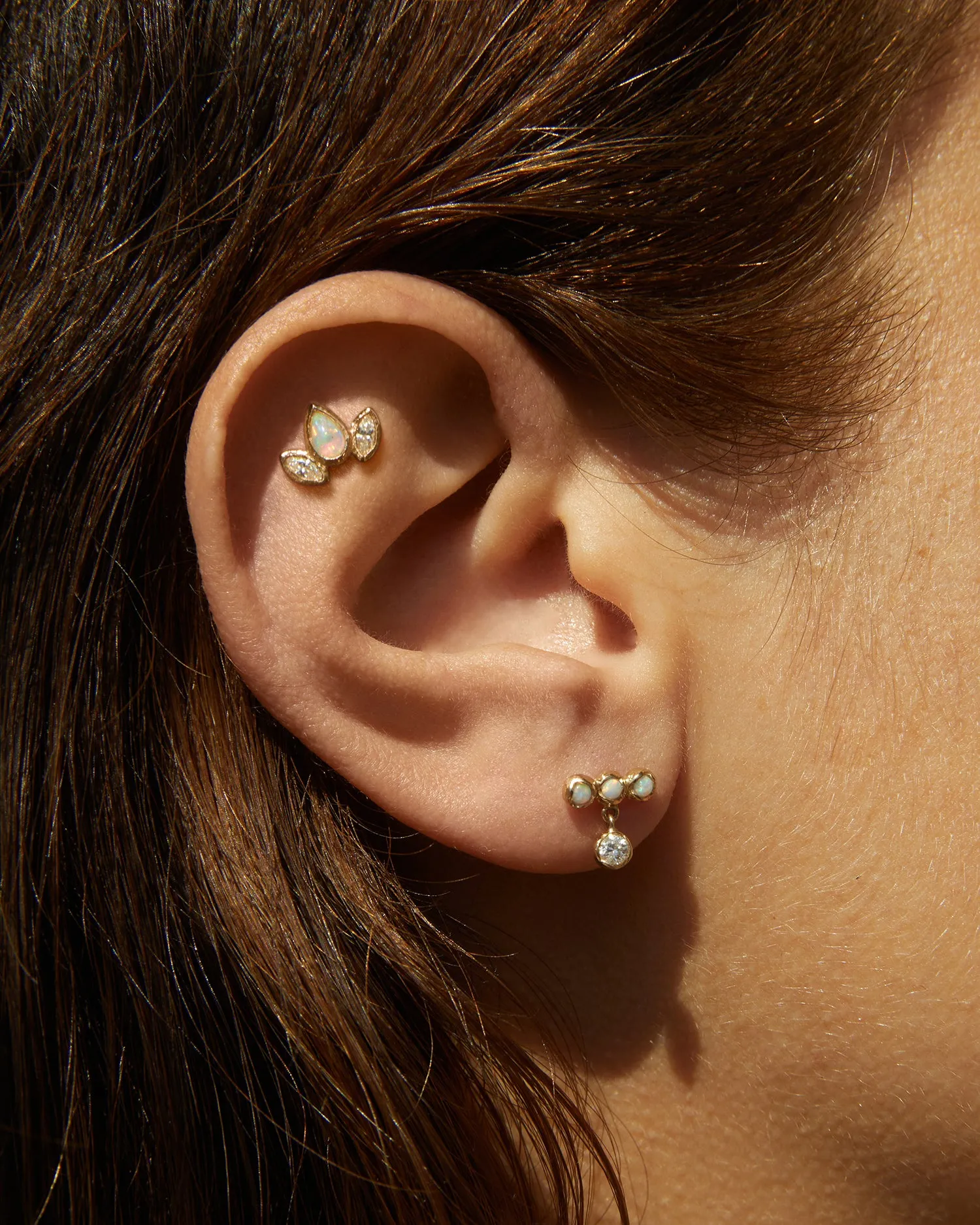 Marquise Pear Stud - Image 7