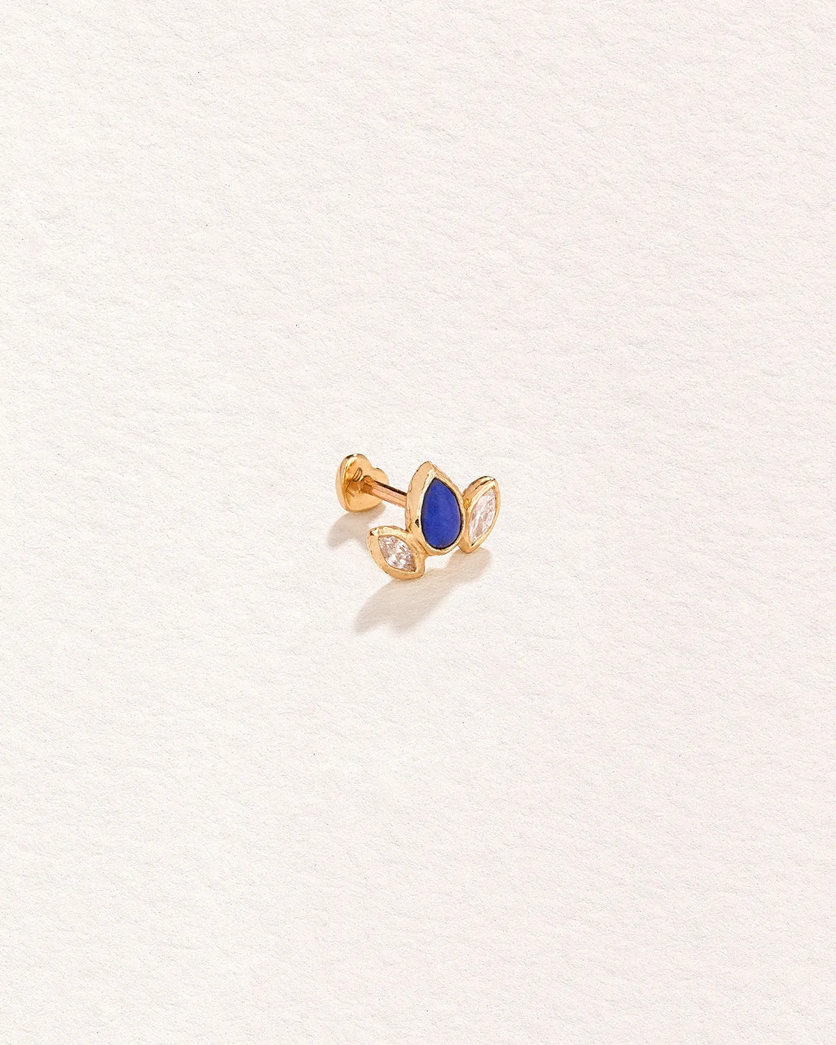 Marquise Pear Stud - Image 2