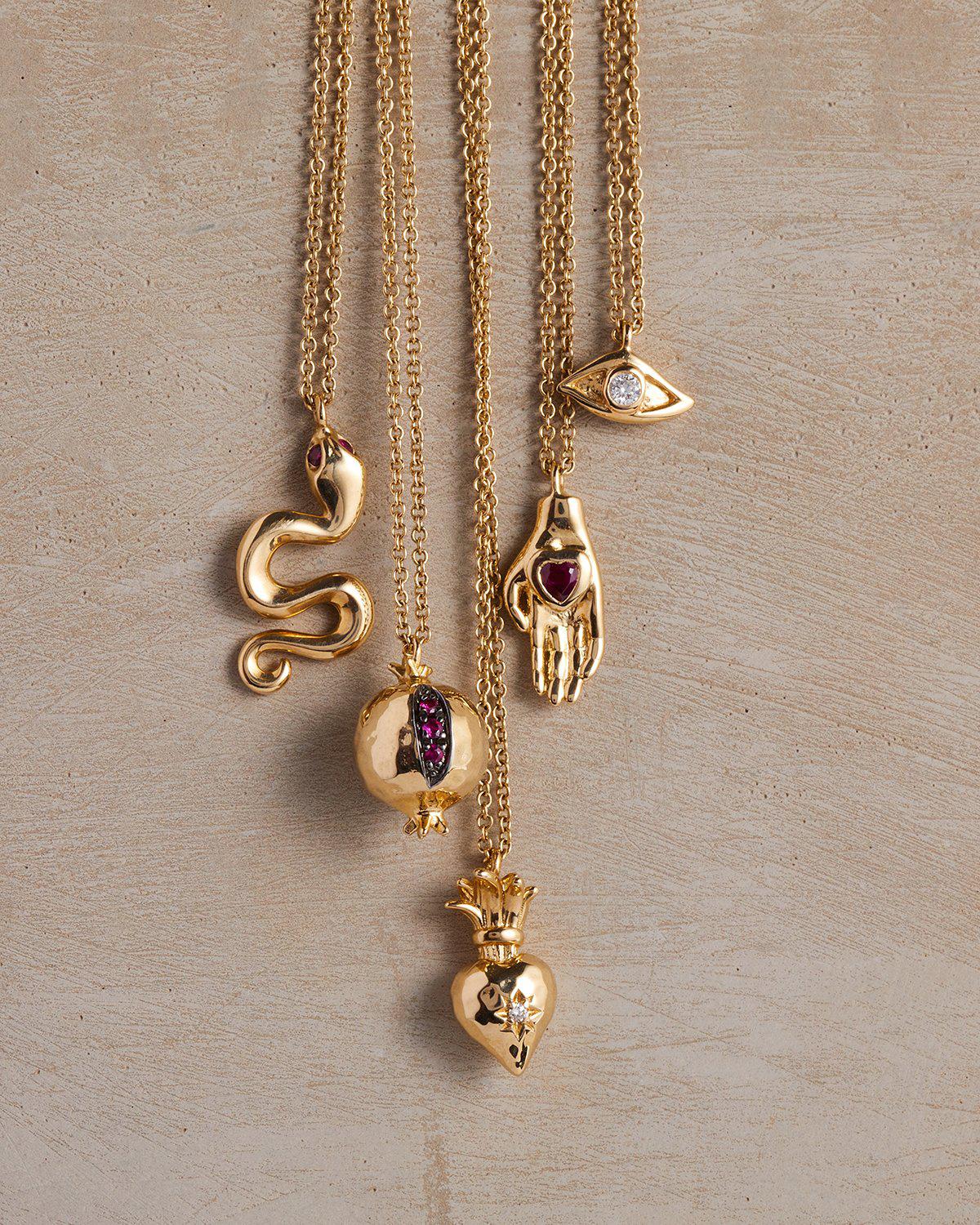Mini Ruby Hera Pendant - Image 3