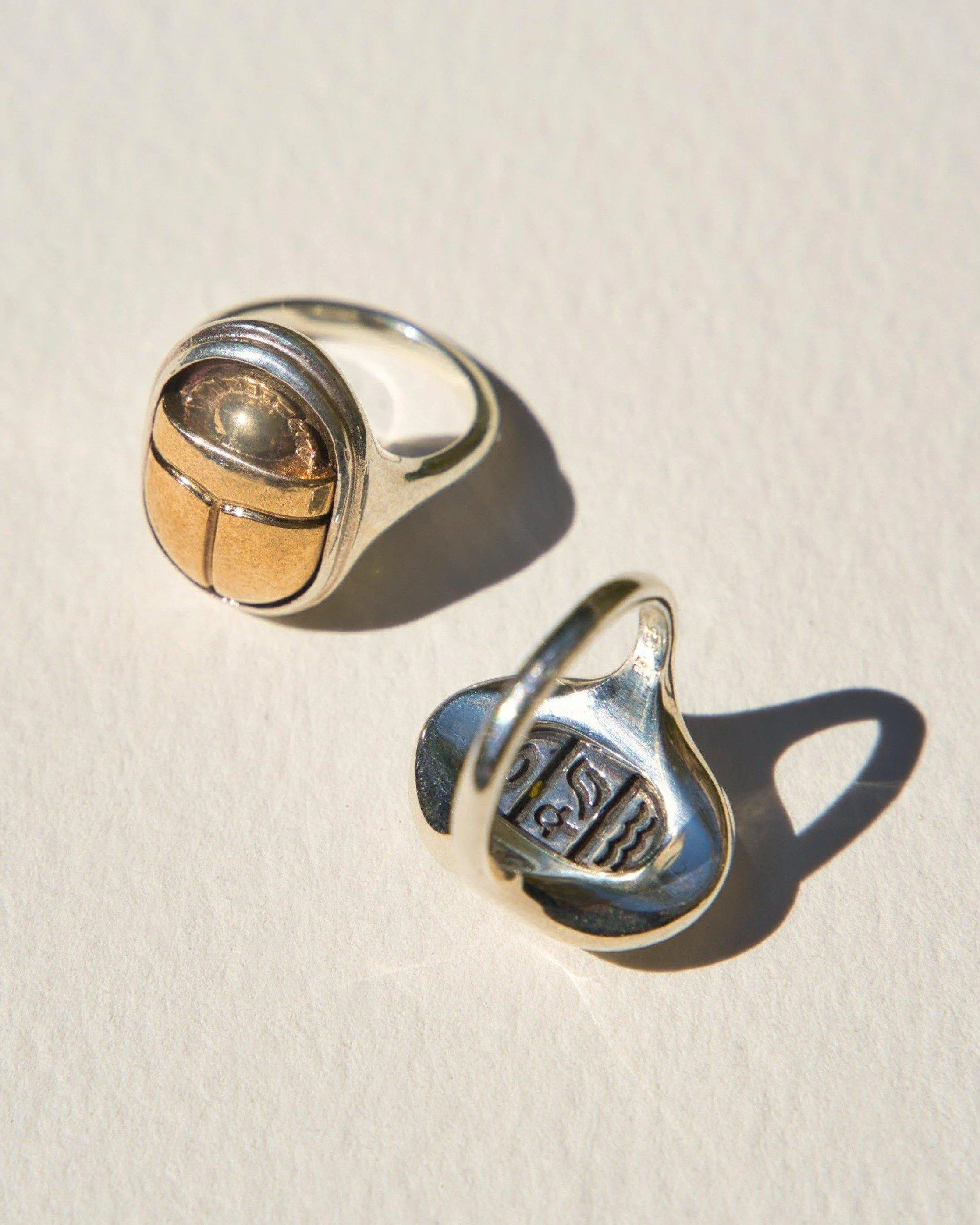 Scarab Signet Ring - Image 2