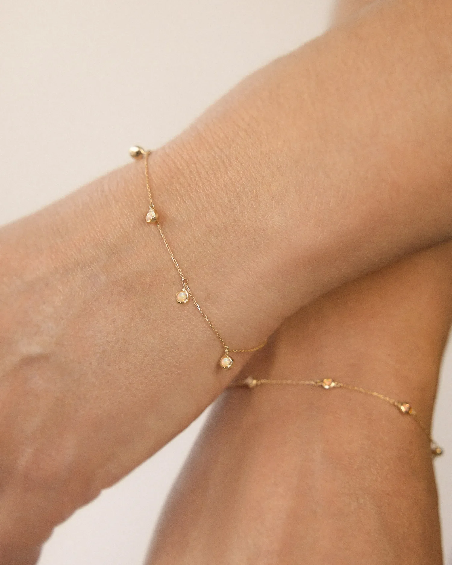 Diamond Station Droplet Bracelet - Image 4